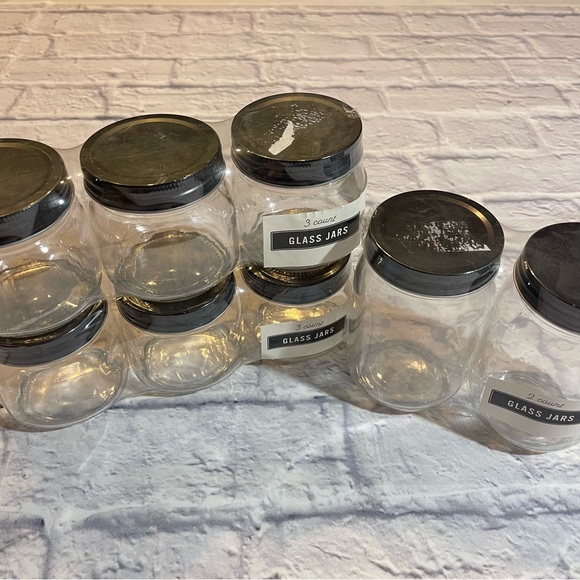 Target Accents Nwt Target Bullseye Playground Glass Jars 3 Sets